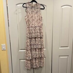 Bohme Floral Sleeveless Tiered Dress